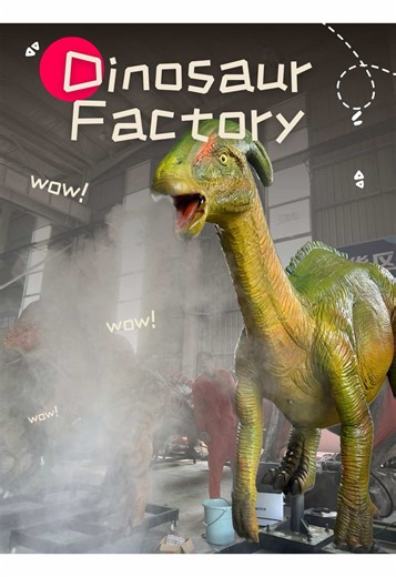 Innovative Animatronic Dinosaur Spraying Water Mist
