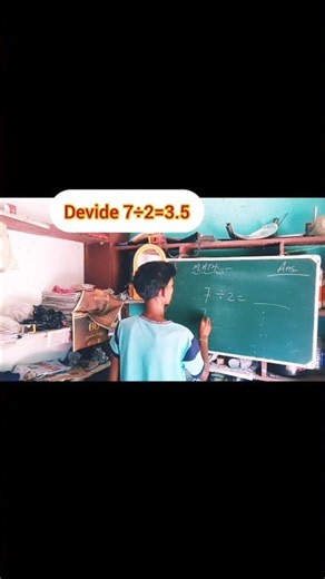 math solution | devide 7÷2=3.5