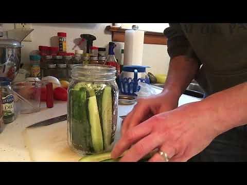 Apple Cider Vinegar Pickles