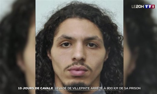Treize jours de cavale : l'évadé de Villepinte arrêté à 800 km de sa prison