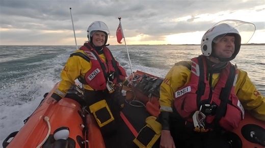 Did you know that our lifeboat crews train together twice a week, at sea and ashore? The training exercises focus on teamwork, technical competence and safe operating procedures – covering everything from boat-handling, search and rescue, and navigation, to radar training, radio communications and casualty care. Here’s trainee crew member Simone practising boat-handling. Find out more about RNLI training here: https://rnli.org/what-we-do/lifeboats-and-stations/lifeboat-crew-training | Littlehamp