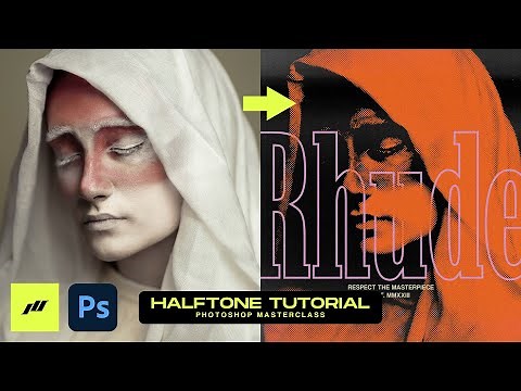 Turn ANY PHOTO Into Halftone Effect Shirt Design For Screen Printing | PHOTOSHOP TUTORIAL 2023