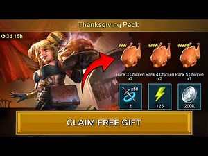 🎁 Claim this Thanksgiving Free Gift before it Expires 🎁 [Raid Shadow Legends]