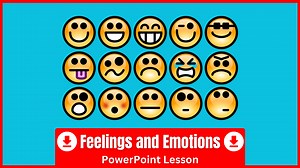 Free Feelings PowerPoint For Teaching Kids Emotions Vocabulary | Games4esl