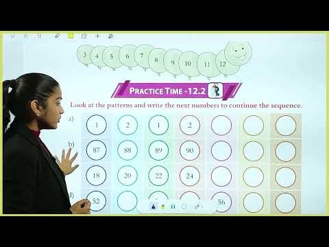 Math Class 2 Chapter 12 Patterns