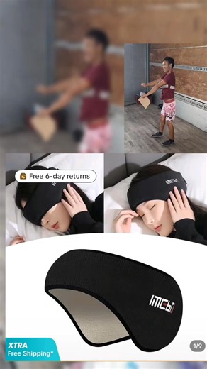 All-in-One Noise Reducing Eye & Ear Muffs for Sleep