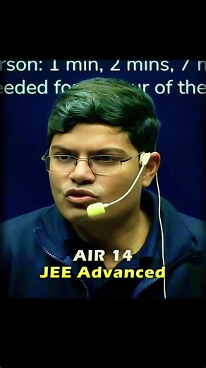 AIR 14 JEE Advanced: Daily Routine | IIT Status #shorts