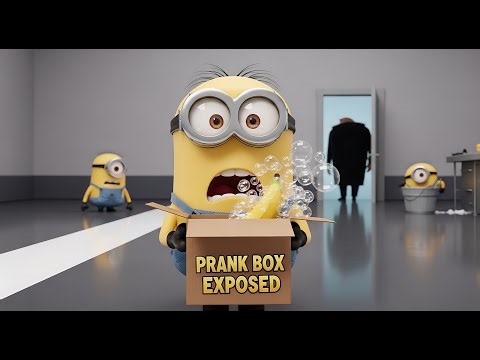 The Minion’s secret “fresh-start” prank box got EXPOSED! | Minions | cartoon | funny | kids | family