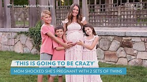 Mom Shocked to Learn She's Pregnant With 2 Sets of Identical Twins: 'This Is Going to Be Crazy'