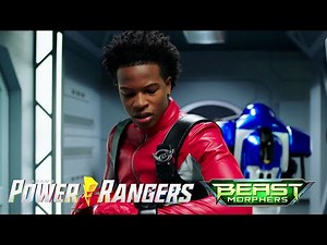Power Rangers Beast Morphers - Megazord Battle | Episode 15 Seeing Red | Power Rangers Official