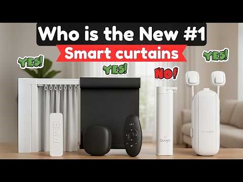 5 Best Smart Curtains 2025 – Works with Alexa, Google & More!