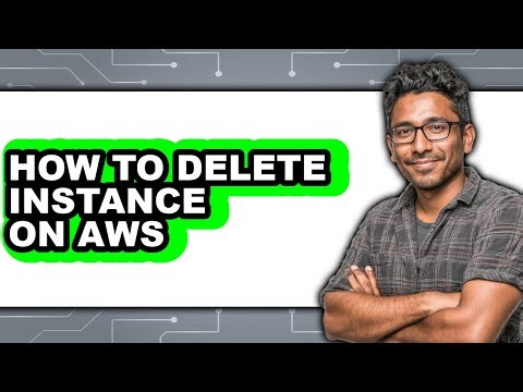 How to Delete Instance on Aws (updated)