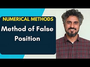 Numerical Methods : Lecture 08 False Position method