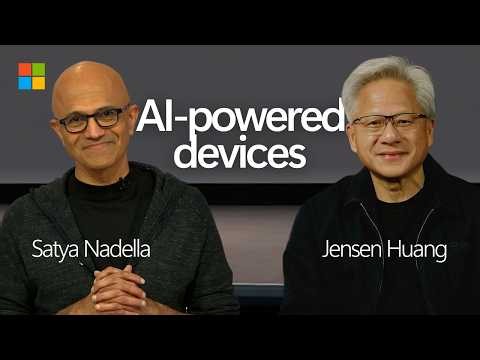 Jensen Huang & Satya Nadella on unmetered intelligence | Microsoft Build 2026