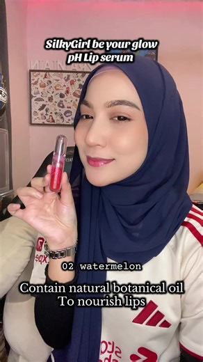 One serum, looks different result on every lips, smells good and feels good @SILKYGIRL_Malaysia Colour change make me excited, different code give the same colour cause it’s change depend on pH level individual 🫠🤗