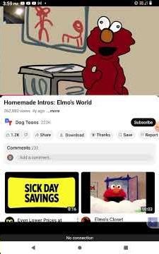 Homemade intros Elmo's world 🌎🌍