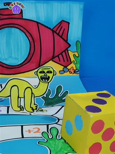 Swam too Far in the Ocean - MONSTER Game Adventure!