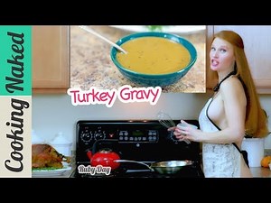 Turkey Gravy Recipe Preview | How To Make + Outtakes Funny Bloopers