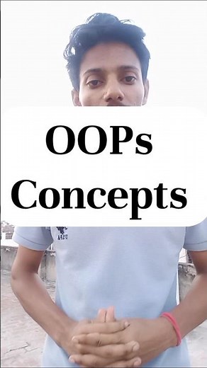 Oops concepts in Java?#coding #oopsconcept #abstraction #interesting #interface #java #polymorphism