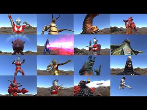 【ウルバト図鑑 帰ってきたウルトラマン・エース編】新しくなった図鑑でまとめたぞ！【ウルトラ怪獣バトルブリーダーズ】ULTRAMAN［保存版 必殺技集］