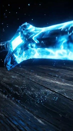 2️⃣ “When a Magical Crystal Blade Cuts Through Stone”