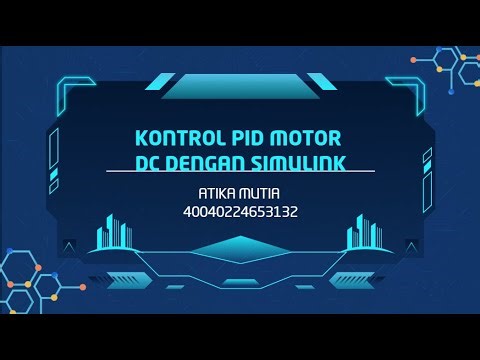 Kontrol PID Motor DC dengan Simulink (Matlab Function Nan to zero)