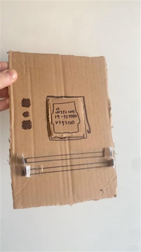 Part:1/Making a tiny pc just out of cardboard.What should i add next?#tech#pcbuilding #pc #gaming