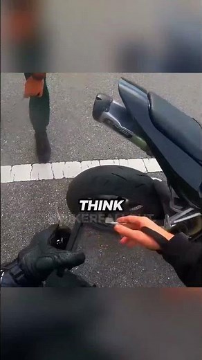 Biker Pulled Over for Bent Plate 😳