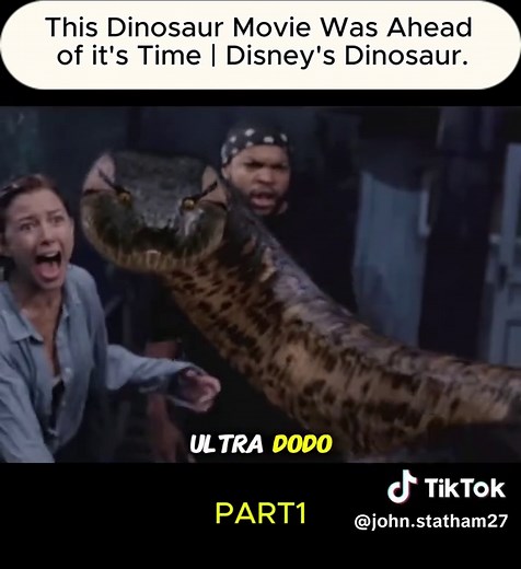 This Dinosaur Movie Was Ahead of it's Time | Disney's Dinosaur.PART1 #dinosaur #disney #monster #movie #fyp