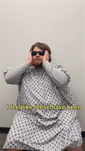 Blind Man Sees For The First Time With New Glasses