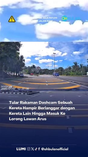 “Kejadian tengah hari semalam jam 12.37 pm. To the red car, you almost ragut nyawa seorang ibu dengan anak dalam kandungan dia. At least you stopped and checked on us, bukan lari..Luckily, i sempat mengelak.. Guys jalan dia menurun n kat situ memang takde traffic light and semua yang nal keluar cabang memang kene tengok kiri kanan.. Kami yang turun bukit ni, takkan nk break for them? how if ada kete kat belakang i? After All, alhamdulillah Allah sayangkan nyawa i and kawan i dgn kandungan dia.” 