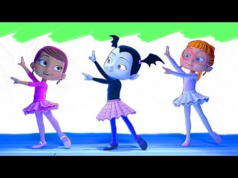 Coloring Vampirina Dancing Disney Magic cololing book