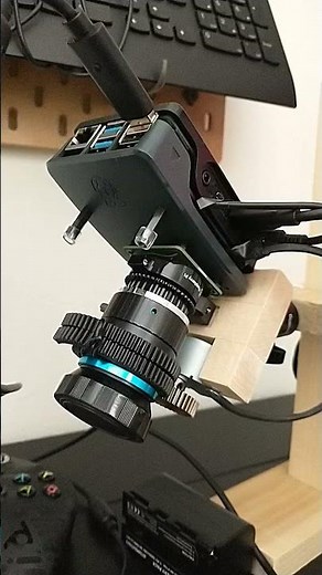 Focus motor for Raspberry Pi HQ camera and 16mm lens