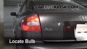 Rear Turn Signal Replacement on a 1995 Audi A6 2.8L V6