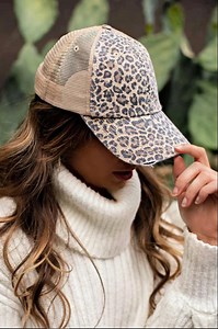Vintage Look Distressed Leopard Ball Cap | Distressed Cheetah Ball Cap | Leopard Baseball Hat | Cheetah Trucker Hat | Fast & Free Shipping - Etsy