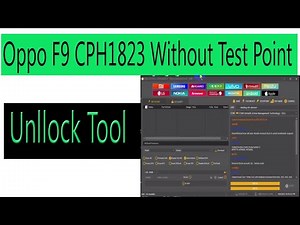 Oppo F9 CPH1823 Pattern Lock Password Unlock Tool Without Test Point