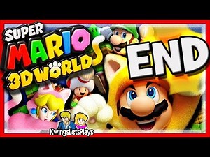 Super Mario 3D World: Let's Play Final Boss & Ending Co op