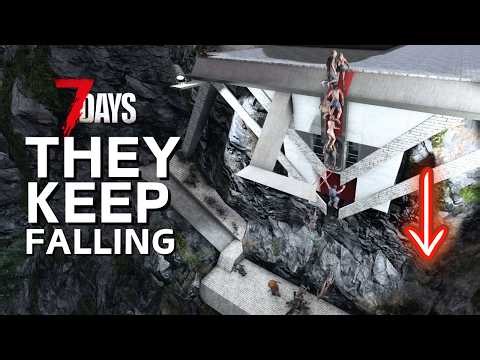 Underground Mountain Horde Base That Zombies Can’t Reach | 7 Days to Die
