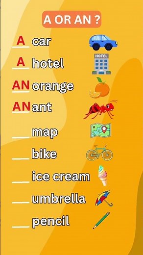 A or AND? Learn English #education #english #englishtips #englishteacher #shorts