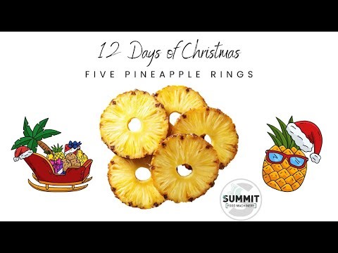SUMMIT MACHINERY |🎄12 Days of Christmas - Day 5: Five Pineapple RIngs