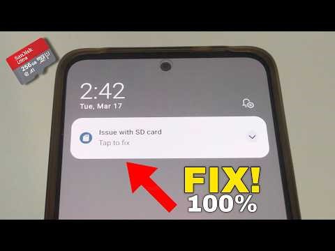 SD Card Tap to Fix Error Android | SD Card Not Working / Not Detected Fix Without Formatting (2026)