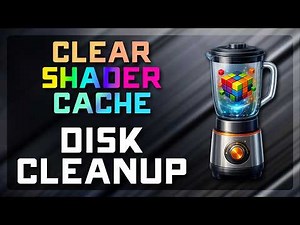 How to Clear Graphics Shader Cache in Windows (Fix Stutters, Lag & Crashes) 🎮🔥Disk Cleanup Tool