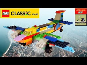 LEGO 10696 Plane ✈ MOC. How to build Airplane 1942 Douglas DC-2 from Lego Classic 💰💲 Save Money