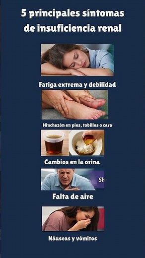 5 Síntomas Principales de la Insuficiencia Renal que NO Debes Ignorar