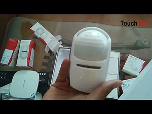 Hikvision Wireless Intrusion Alarm control panel kit DS-PWA32-KG AX Hub unboxing & sensor setup.