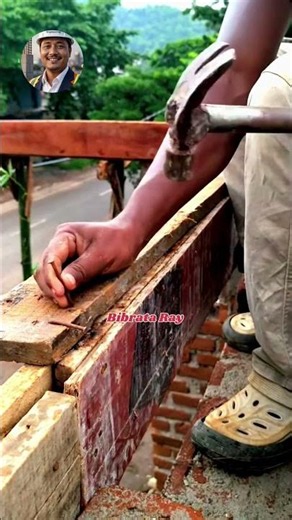 Master Carpenter at Work: Precision Formwork Construction 🪵🔨