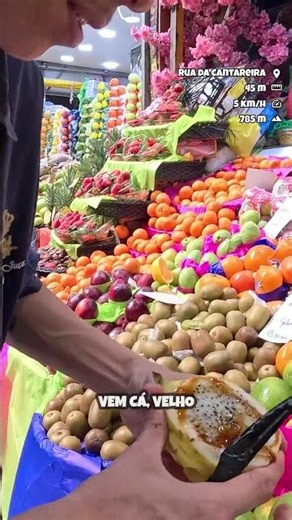 🎣 Exploring the noisy São Paulo Municipal Market! #Shorts #MunicipalMarket