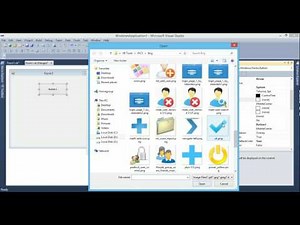 فيجوال بيسك -3 : شرح الأداة - vb.net : Button
