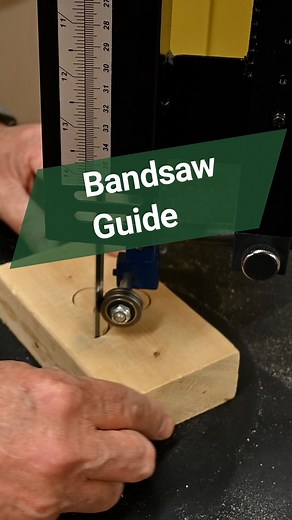 39K views · 764 reactions | Get a perfect straight up and down cut on your bandsaw. Having the right guide setup for your job will not only make cutting much easier, but also make your blades last much longer. #woodcraft #woodworking #bandsaw #powertool #woodshop #woodworker #howto #wood | Woodcraft | Facebook