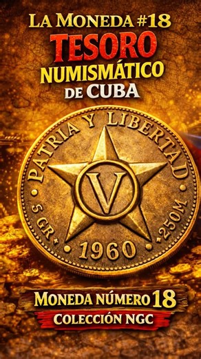 A 🚨Numismatic TREASURE #moneda 18 de NGC 🇨🇺
